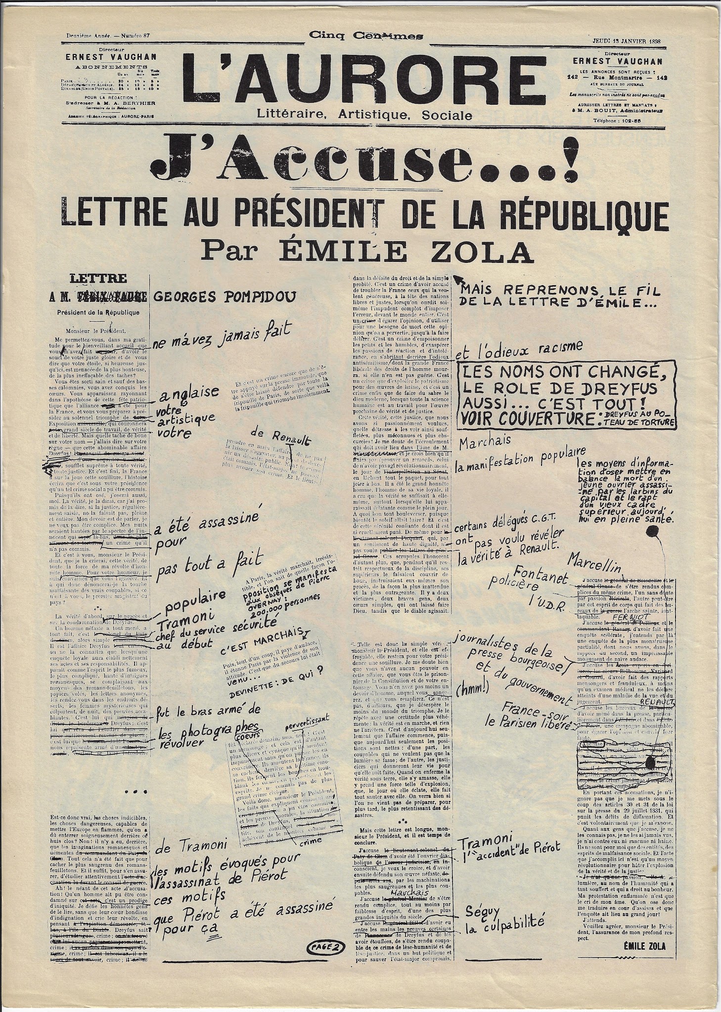 Les « rotatives de la colère »Sur Les feuilles de l’après-mai de Jean-François Hamel